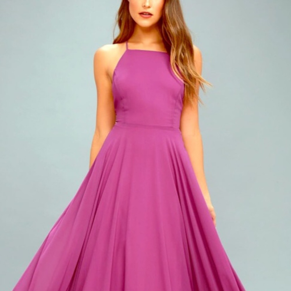 Lulus Purple Maxi